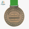 Medalha feita sob encomenda dos esportes de Harris do bronze da liga dos ofícios do metal